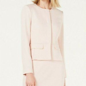 Calvin Klein Peplum Rose Blazer